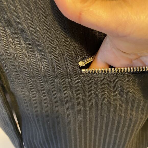 Vintage Michael Kors Wool Blend 1Button Blazer Jacket Women 10 Career Work Wear - Picture 8 of 10